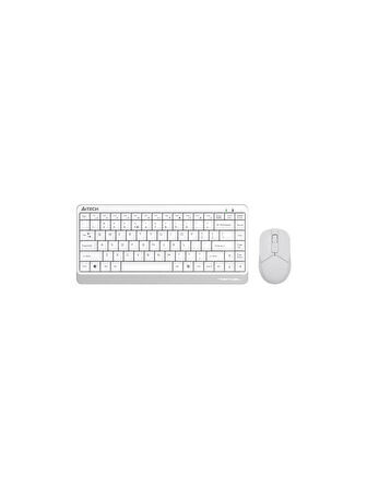 A4Tech A4 Tech FG1112 2.4 Q Fn-Mm Mini Klavye+Mouse Set Beyaz