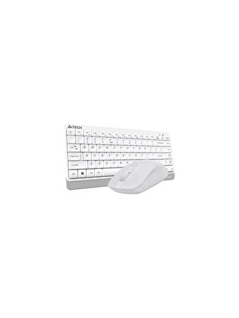 A4Tech A4 Tech FG1112 2.4 Q Fn-Mm Mini Klavye+Mouse Set Beyaz