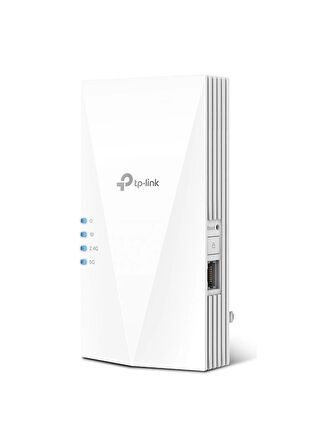 TP-LINK TP-Link RE700X, AX3000 Mbps, Geniş Bant/Wi-Fi Genişletici, 1 Gigabit Bağlantı Noktalı Wi-Fi Güçlendirici/Hotspot, 160 MHz Kanallar, Dahili Access Point Modu, Wi-Fi 6 Menzil Genişletici