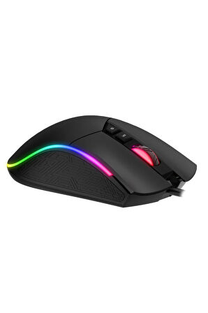 Havit Gamenote MS1001S RGB Gaming Makrolu Oyuncu Mouse - 4800DPI