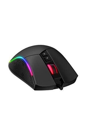 Havit Gamenote MS1001S RGB Gaming Makrolu Oyuncu Mouse - 4800DPI