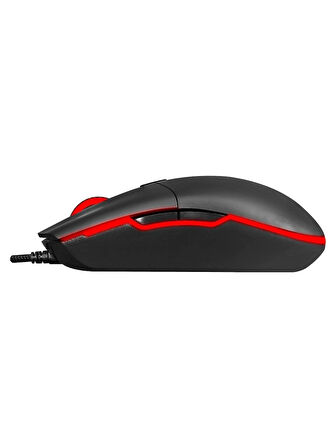 GameBooster GB-M630 USB RGB Led Aydınlatmalı 3200dpi Gaming Optic Siyah Mouse