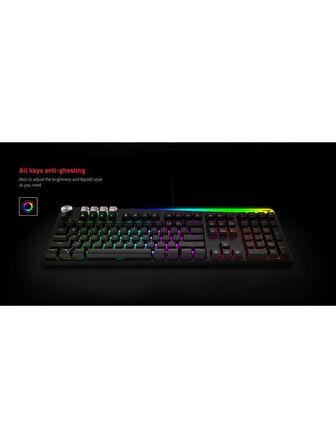 Gamenote HV-KB473L Kablolu Mekanik Rgb Klavye