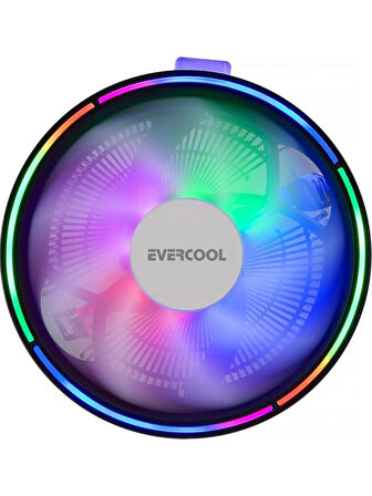 Evercool Cs-13 130X130X85MM 1800RPM Intel 775/115X/AMD 2+3-4-Fm1 Cpu Fan