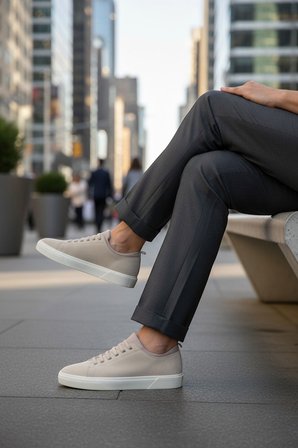 Hakiki Süet İç Dış Deri Günlük Erkek Sneaker
