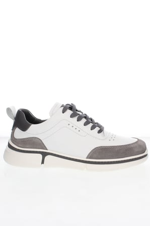 Bağcıklı Erkek Sneaker Hakiki Deri İç Dış  EVA Taban