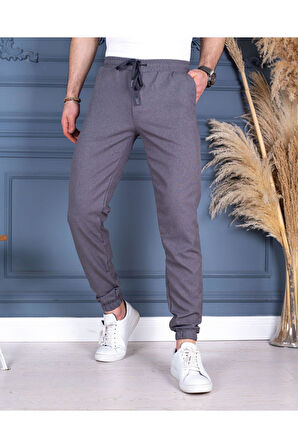 Jogger Pantolon Bel ve Paça Lastikli İnce Yazlık PNT731