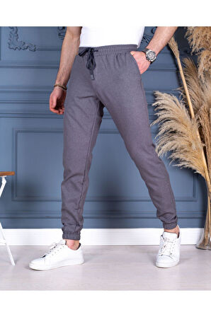 Jogger Pantolon Bel ve Paça Lastikli İnce Yazlık PNT731