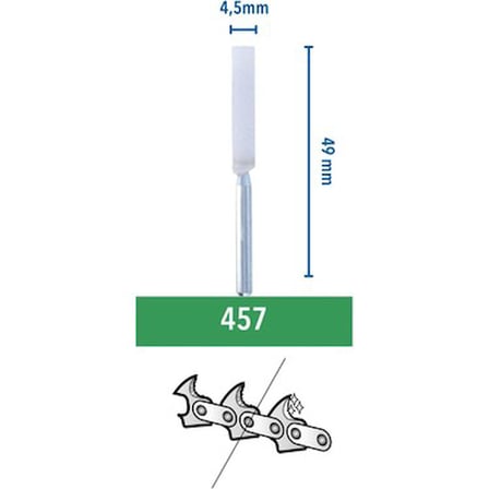 45 mm Çapında Motorlu Testere Bileme Ucu, Yüksek Performans