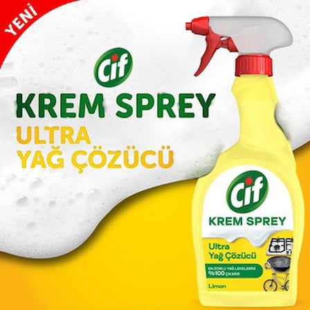 Ultra Yağ Çözücü Yüzey Temizleyici 750 ml Limon