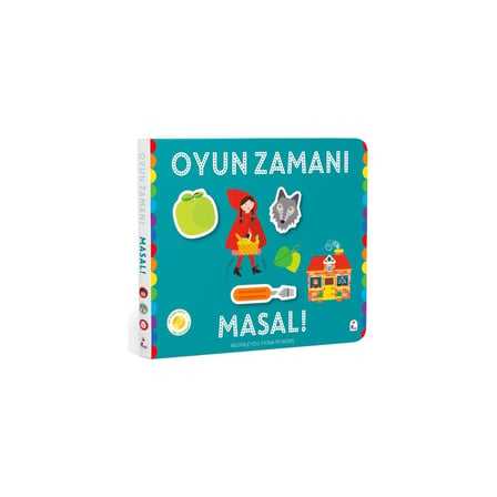 Eğlenceli Masal ve Oyun Kitabı 6 Sayfa Bebekler için