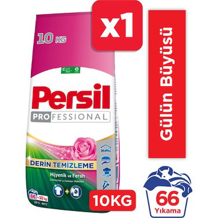 Persil 10 kg Toz Çamaşır Deterjanı Gülün Büyüsü (66