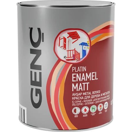 0,75 Kilogram Siyah Ahşap Metal Boyası