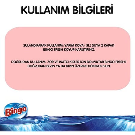Gerçek Parfüm Etkili Yüzey Temizleyici 2.5 L