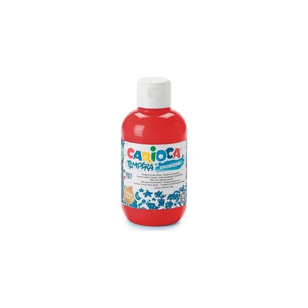 Kırmızı Renkli Süper Yıkanabilir Suluboya, 500 ml