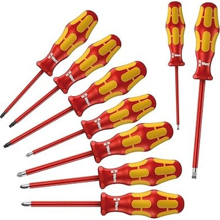 Wera 167i/6 VDE İzoleli Kraftform Plus Torx Tornavida Seti -