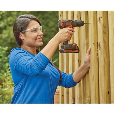 Black & Decker BDCDC18 18V 1.5Ah Li-ion Darbesiz Matkap Kompakt Tasarım ve Yüksek