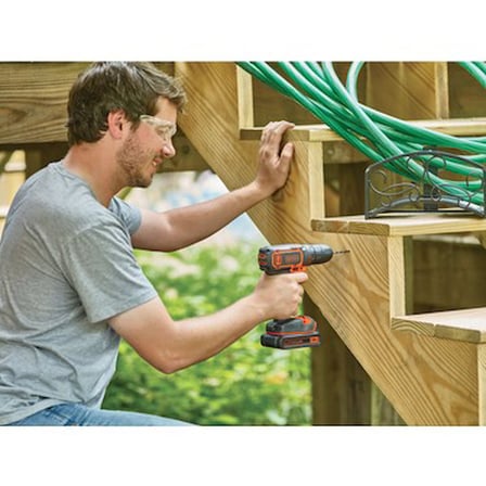 Black & Decker BDCDC18 18V 1.5Ah Li-ion Darbesiz Matkap Kompakt Tasarım ve Yüksek