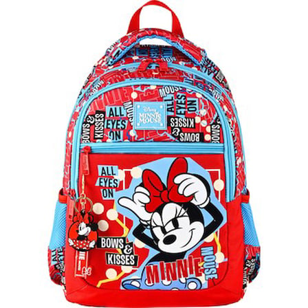 Plastik İlkokul Çantası, Mıckey Mouse Temalı Eğlenceli Tasarım