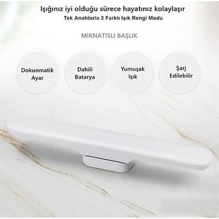 Dokunmatik Anahtarlı 3 Renk Modu Led Aydınlatma