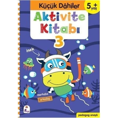 Aktivite Kitabı - Küçük Dahiler İçin Eğitici
