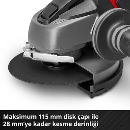 Akülü Avuç Taşlama, 115 mm Disk Çapı ve Hızlı Kesim Özellikleri