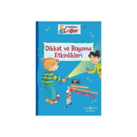 Dikkat ve Boyama Etkinlikleri - Eğitici Çocuk Kitabı