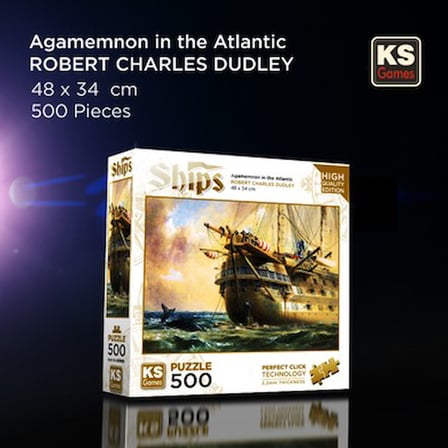 500 Parça Atlantik'te Hms Agamemnon Bulmacası