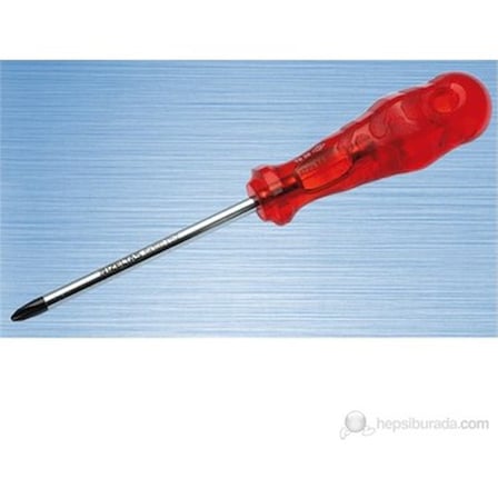 4.5 x 100 mm yıldız uçlu tornavida, dayanıklı yapıda