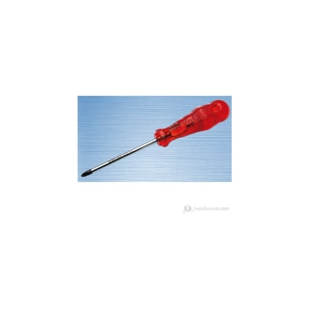 4.5 x 100 mm yıldız uçlu tornavida, dayanıklı yapıda