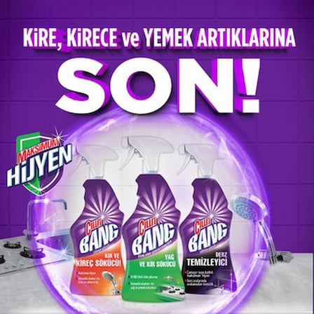 Yağ ve Kir Sökücü Mutfak Temizleyici Sprey ile Etkili Temizlik