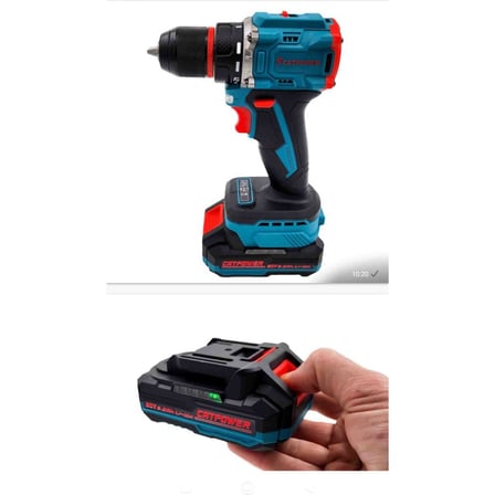 20V Güçlü Akülü Vidalama 2.0 Ah Li-ion Darbesiz Mandren ile Pratik Kullanım