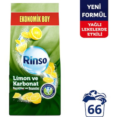 Limon ve Karbonat İçeren Beyazlar için Toz Deterjan 10 kg