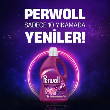 Çiçek Cazibesi Sıvı Çamaşır Deterjanı 2.75L Renkli Giysiler İçin