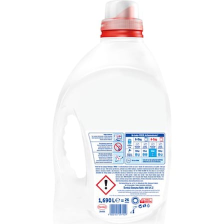 Renkliler İçin Derin Temizleme Sıvı Çamaşır Deterjanı 1690 ml