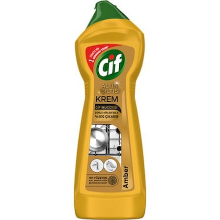 Altın Işıltısı ile Yüzey Temizleyici 750 ml Amber Kokulu