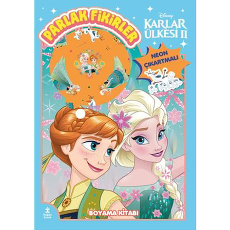 Karlar Ülkesi - Parlak Fikirler ile Eğlenceli Boyama Kitabı
