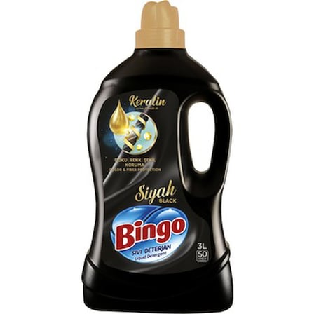 Siyah Sıvı Çamaşır Bakım Deterjanı