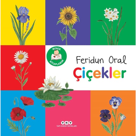 Çiçekleri Öğrenmek İçin Minik Kitaplar - Eğlenceli