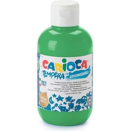 Carioca Tempera Suluboya Süper Yıkanabilir Yeşil 250