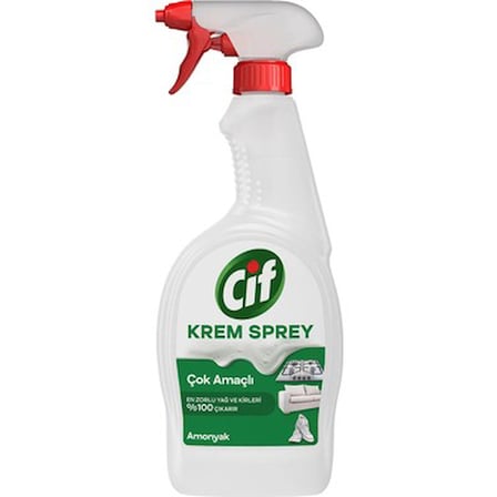Amonyak ile Yağ ve Kir Sökücü Yüzey Temizleyici 750 ml Ferah Koku