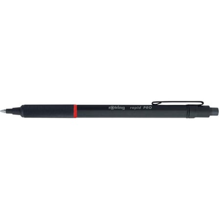 1904292 Siyah Ergonomik Metal Tükenmez Kalem, Şık