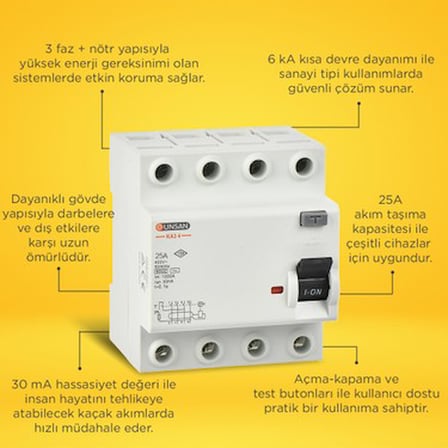 Kaçak Akım Koruma Anahtarı ile Elektrik Güvenliği Sağlayın