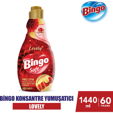 Konsantre Çamaşır Yumuşatıcısı 1440 ml Lovely