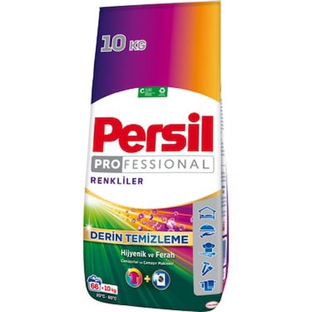 Persil 10kg Toz Çamaşır Deterjanı Renkliler (66