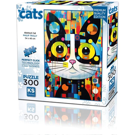 Ks Games Abstract Cat 300 Parça