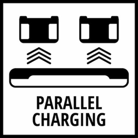 Orijinal Einhell şarj cihazı Power X-change çift şarj cihazı 4 Ah Power X-Change (18 V, 2 x 18 V