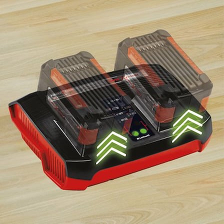 Orijinal Einhell şarj cihazı Power X-change çift şarj cihazı 4 Ah Power X-Change (18 V, 2 x 18 V