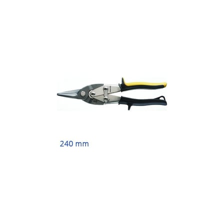 Alüminyum Düz Saç Kesme Makası 240 mm Ergonomik Tasarım