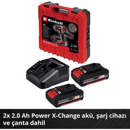Akülü darbeli vidalama, 18 V, 48 Nm, pratik kullanım